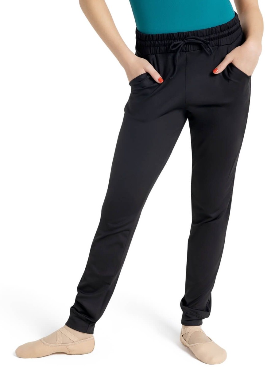 Women Capezio Bottoms | Studio Collection Pant Black