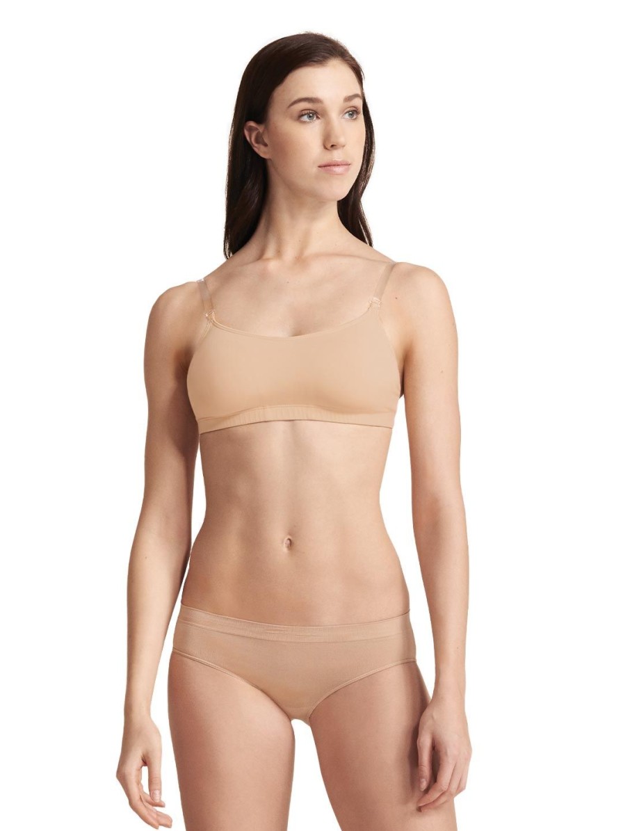 Women Capezio Foundations | Seamless Low Rise Brief Nude