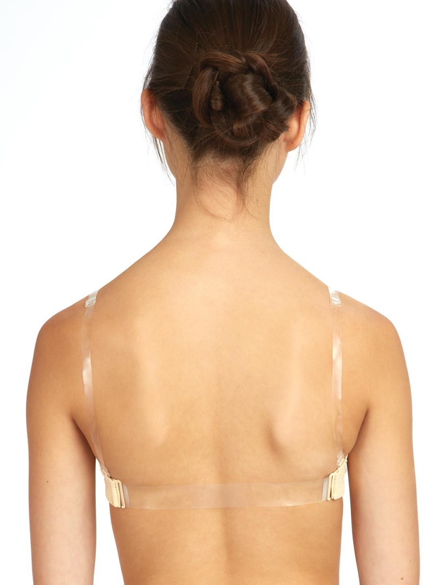 Accessories Capezio | Replacement Back Straps (3*27.9Cm 3*33Cm) Clear