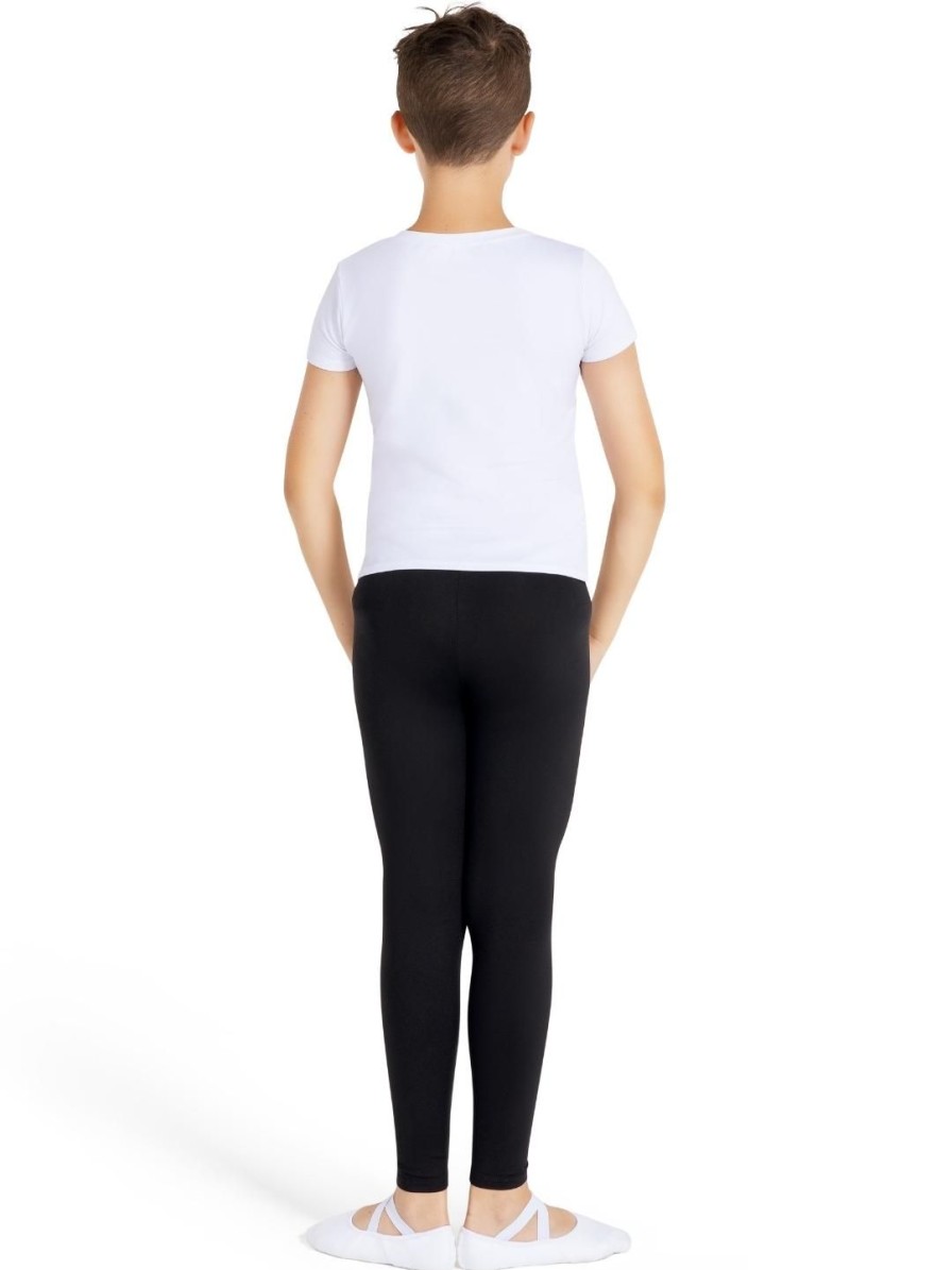 Women Capezio Studio Collection | Studio Collection Legging - Boys Black