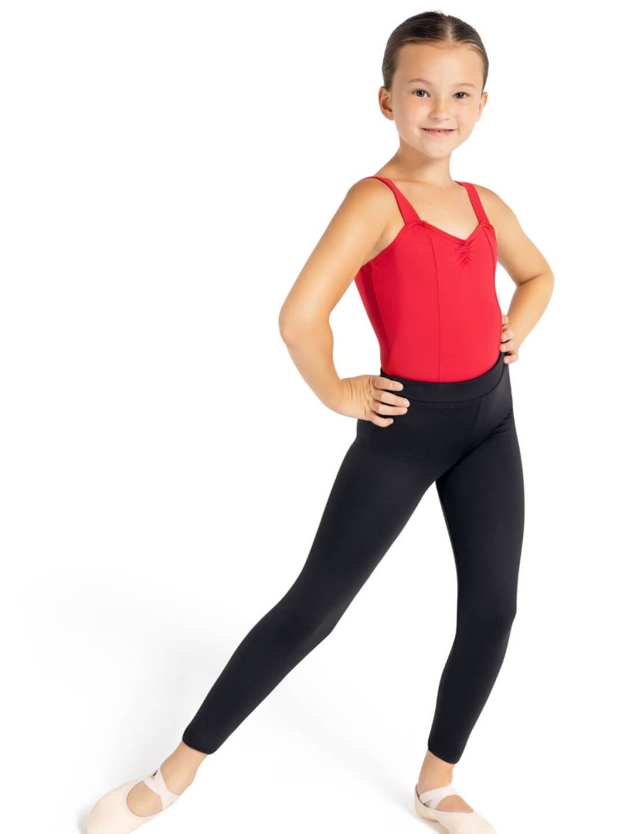 Men Capezio Bottoms | Studio Collection Legging - Child Black