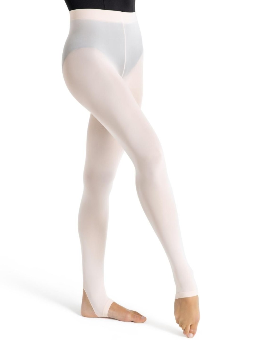 Women Capezio Tights | Self Knit Waist Stirrup Tight