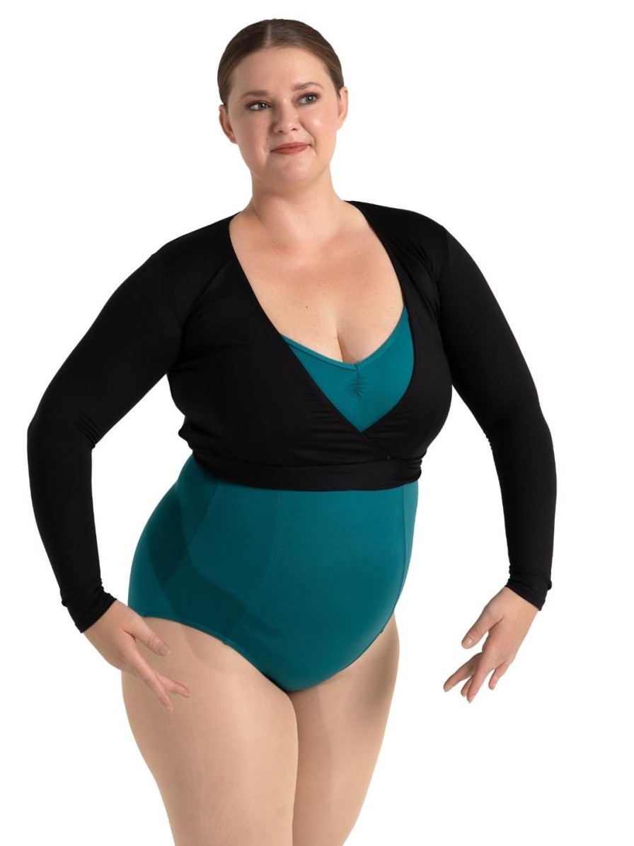 Women Capezio Tops | Studio Collection Wrap Top