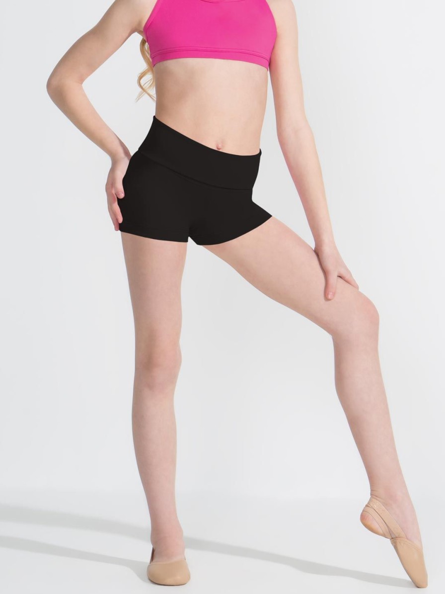 Men Capezio Bottoms | Fold-Over Boyshort - Girls