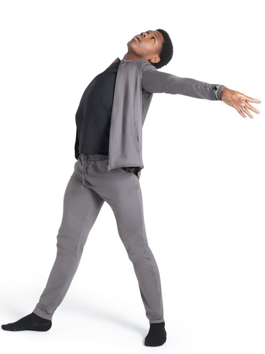 Women Capezio Tops | Studio Collection Jacket Gray