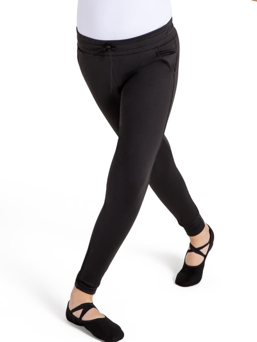 Women Capezio Studio Collection | Studio Collection Pant - Child Black