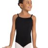 Men Capezio Leotards | Studio Collection Camisole Leotard With Princess Seams & Adjustable Straps - Girls