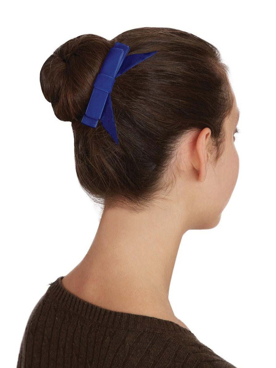 Accessories Capezio | Mimy Velvet Bow W/ Tails