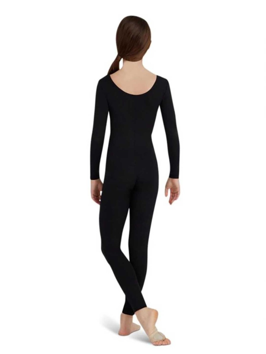 Men Capezio Unitards | Long Sleeve Unitard - Girls