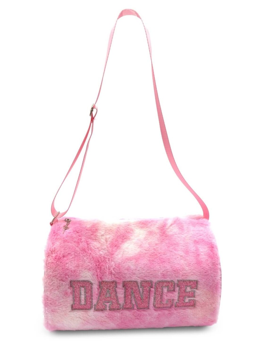 Accessories Capezio | Faux Fur Dance Duffle Pink