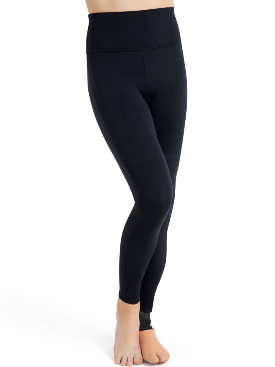 Women Capezio Bottoms | Active Leggings Black