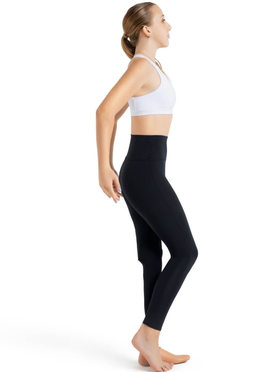 Women Capezio Bottoms | Active Leggings Black