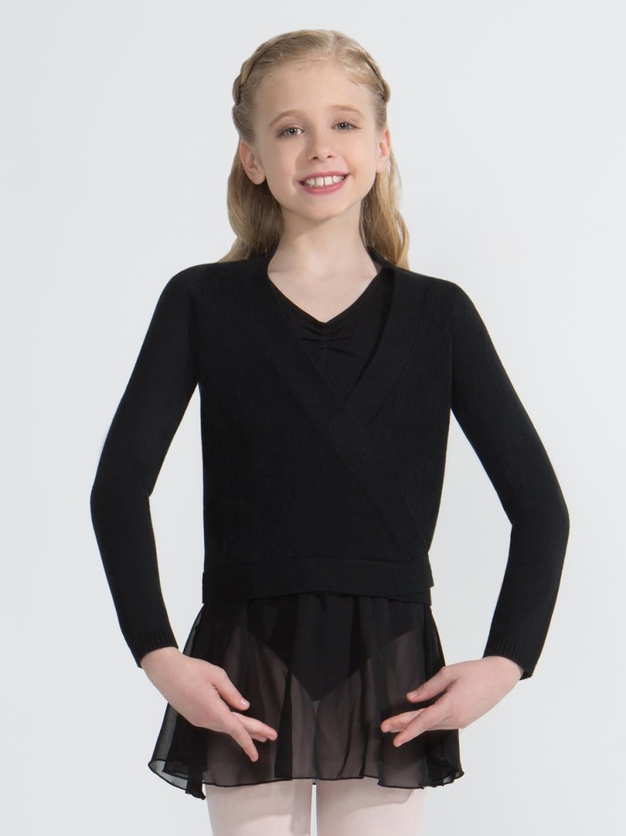 Men Capezio Tops | Wrap Sweater - Girls