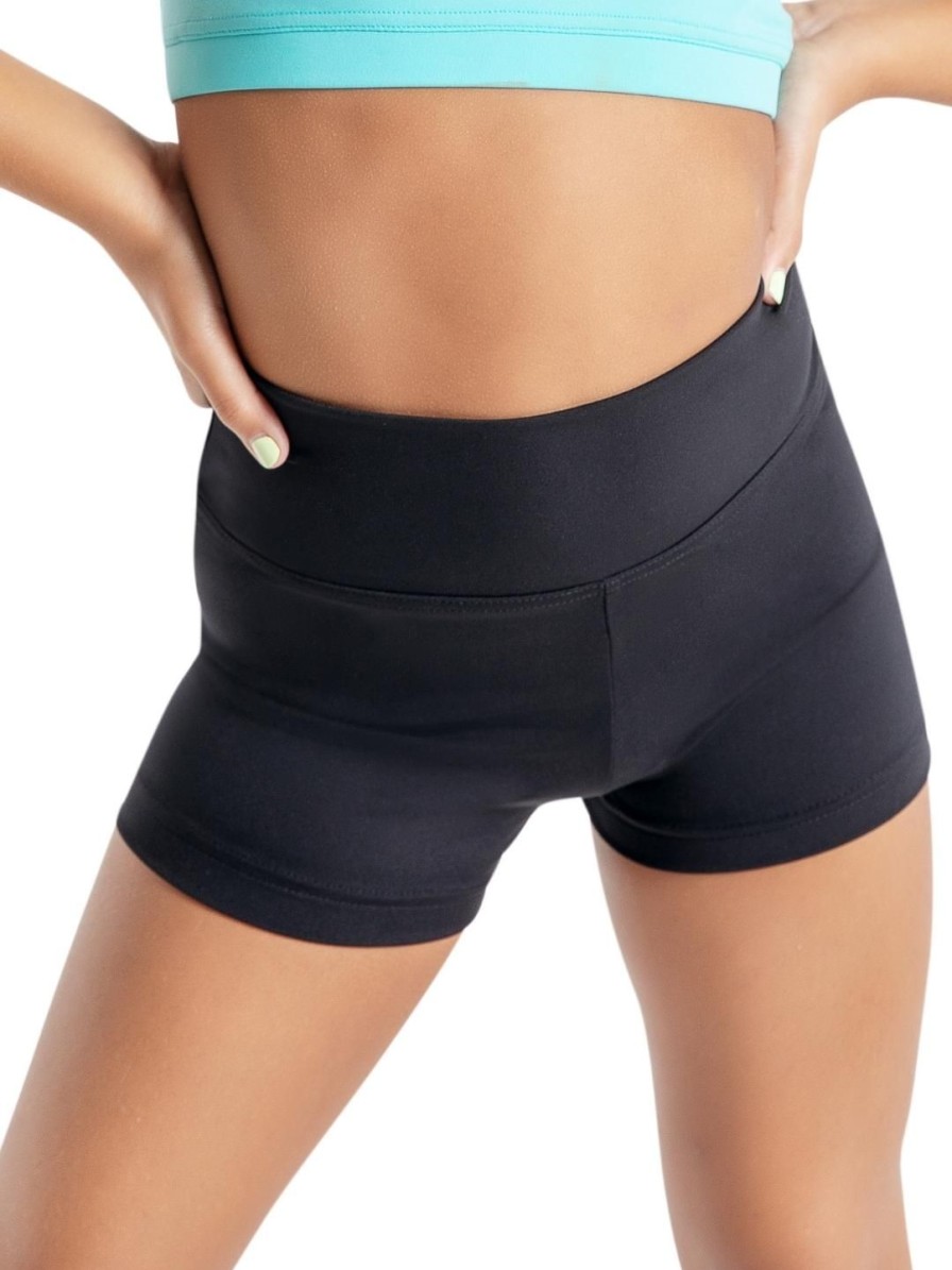 Men Capezio Bottoms | High Waisted Short - Girls