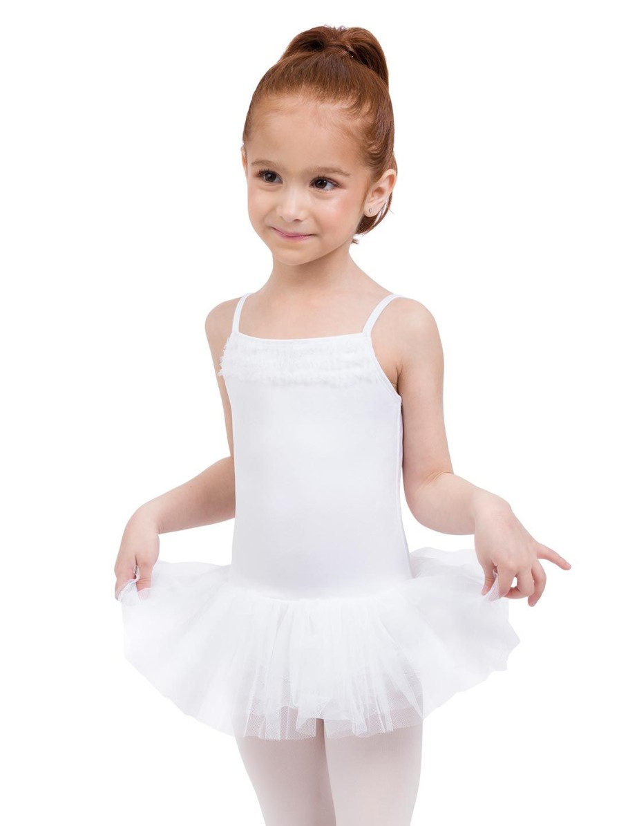 Men Capezio Dresses | Ruffle Yoke Tutu Dress - Girls