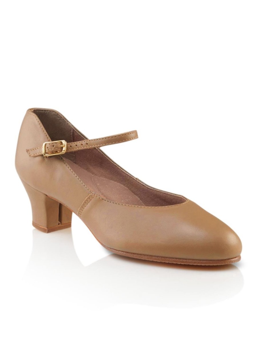 Women Capezio Character | Leather Jr. Footlight