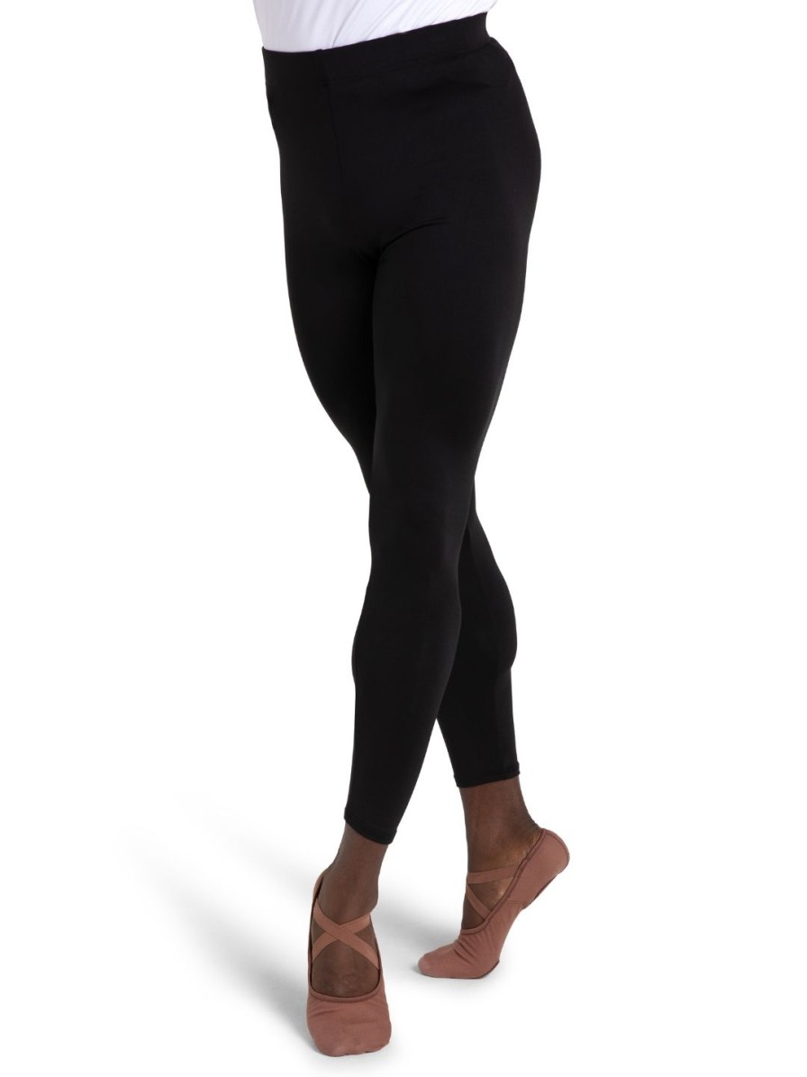 Women Capezio Tights | Studio Collection Legging - Mens Black