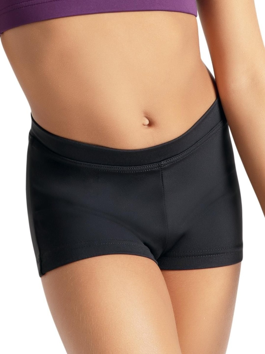 Men Capezio Bottoms | Boys Cut Low Rise Short - Girls