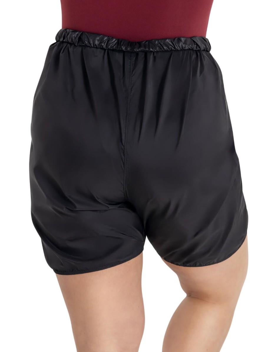 Women Capezio Bottoms | Rip Stop Short Black