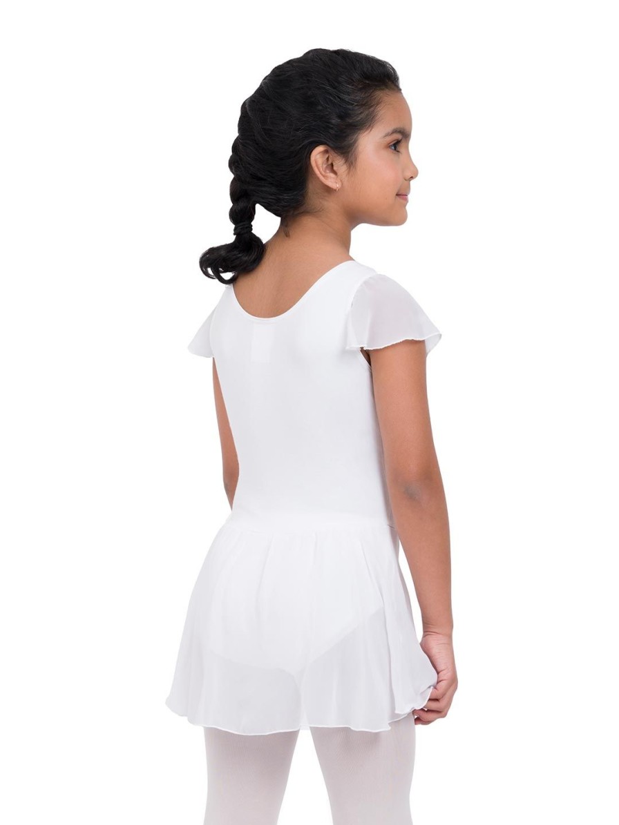 Men Capezio Dresses | Flutter Sleeve Dress - Girls