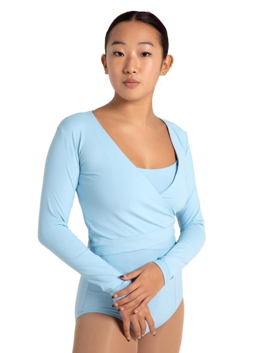 Women Capezio Tops | Studio Collection Wrap Top