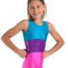 Men Capezio Leotards | Level Up 3 Panel Tank Leotard - Girls Multi