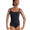 Women Capezio Leotards | Camisole Leotard W/ Bratek® Black