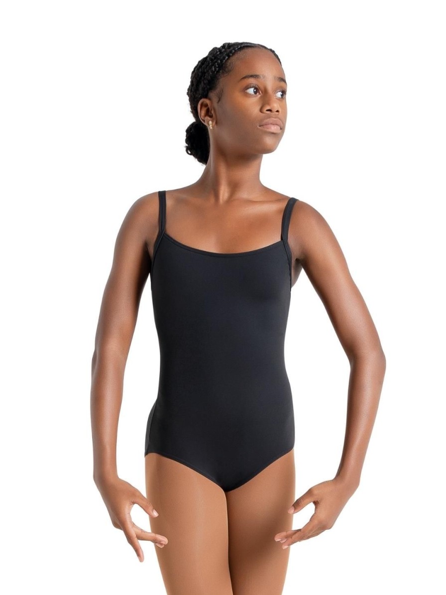 Women Capezio Leotards | Camisole Leotard W/ Bratek® Black