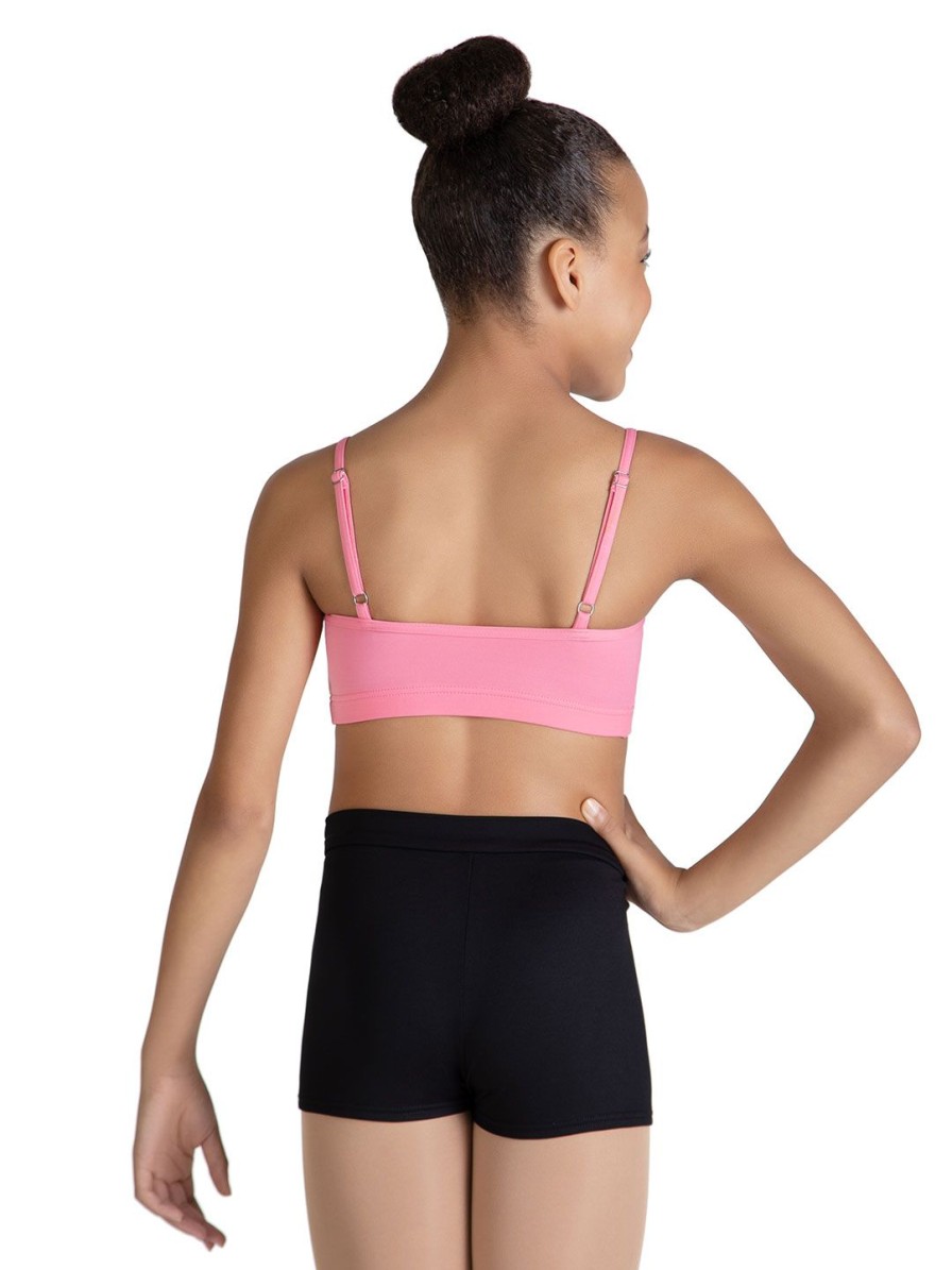 Women Capezio Tops | Studio Collection Camisole Bratop W/ Bratek® Black