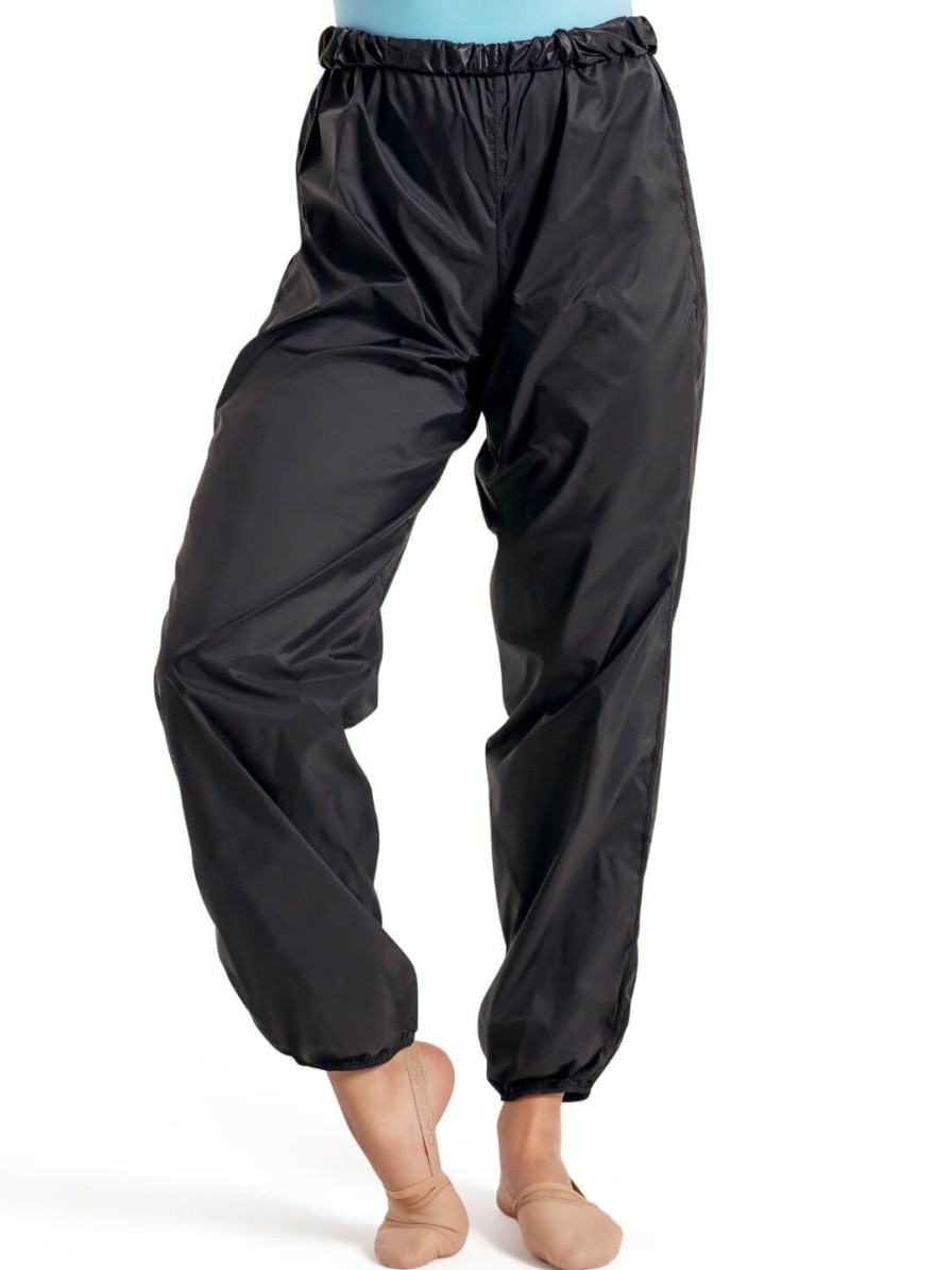 Women Capezio Bottoms | Rip Stop Pant Black