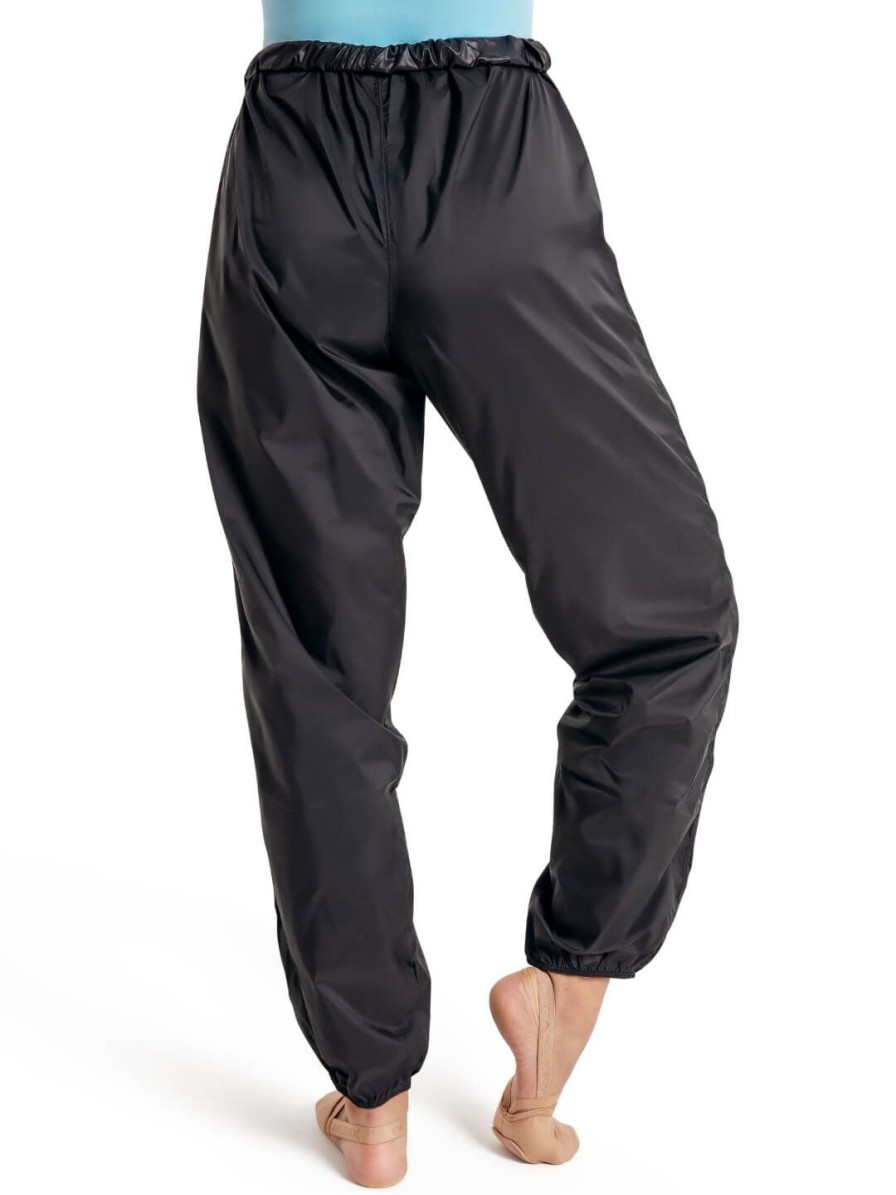 Women Capezio Bottoms | Rip Stop Pant Black