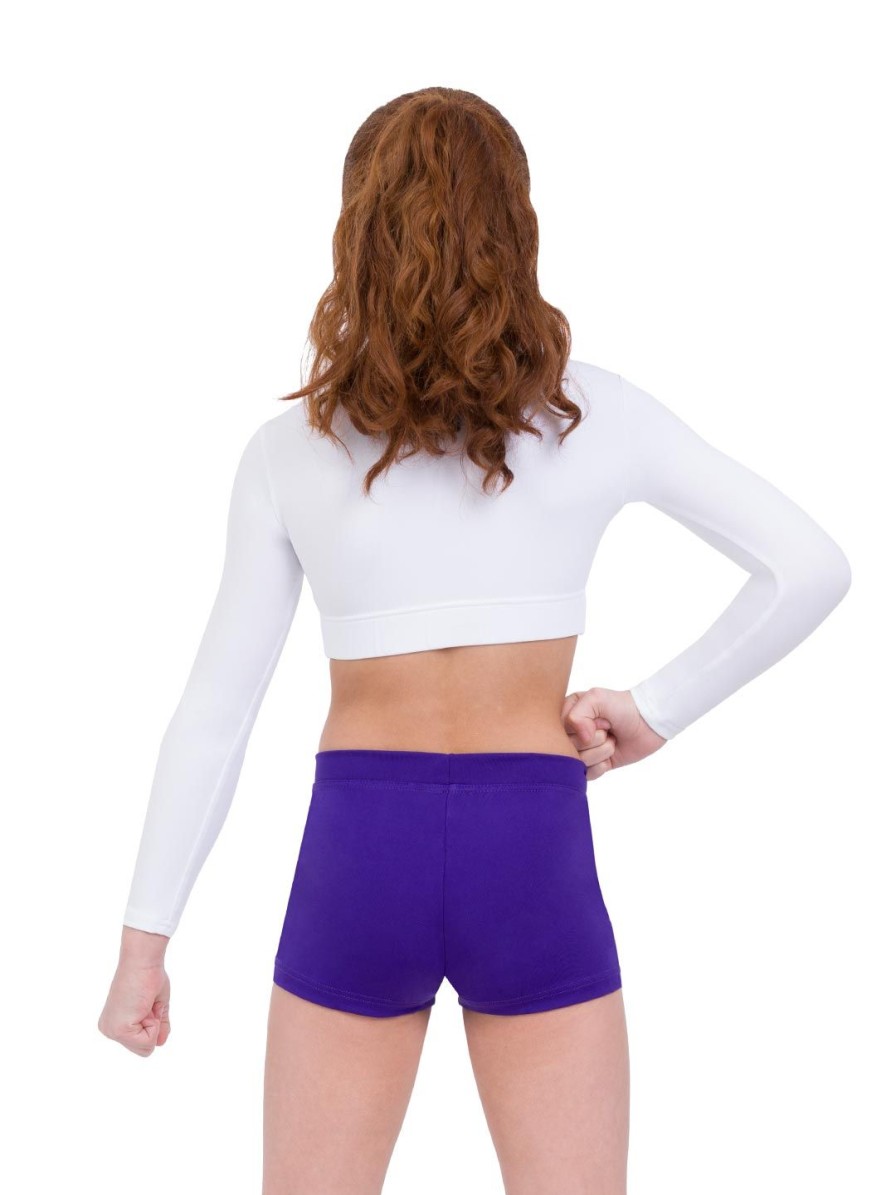 Men Capezio Tops | Turtleneck Long Sleeve Top - Girls